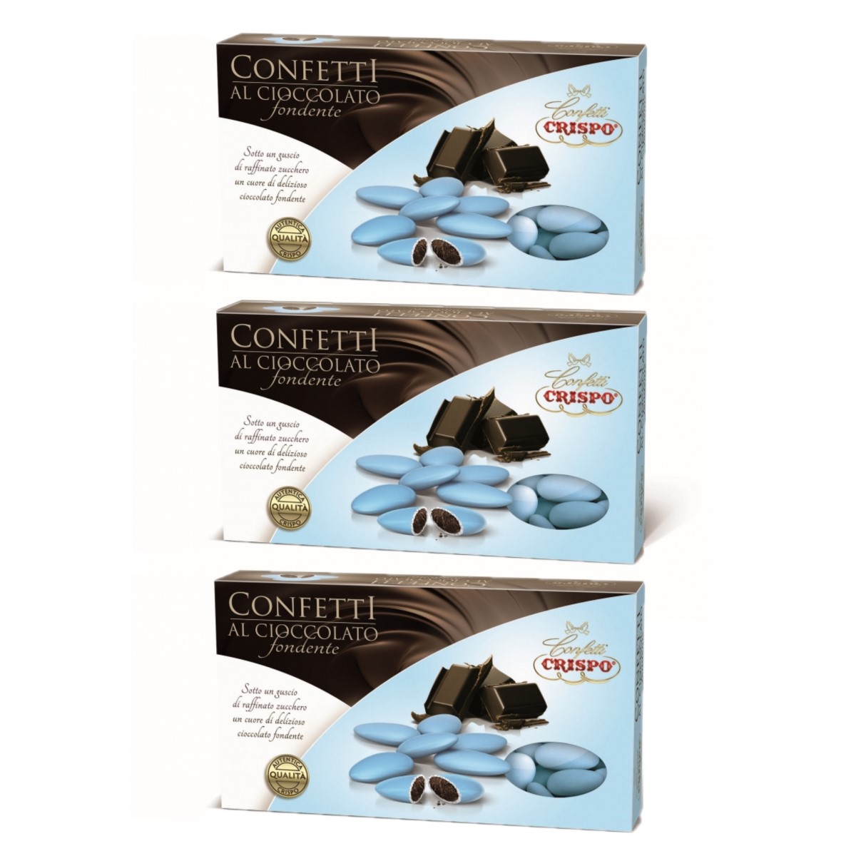 Crispo Confetti al Cioccolato Fondente Celesti 1 Kg.