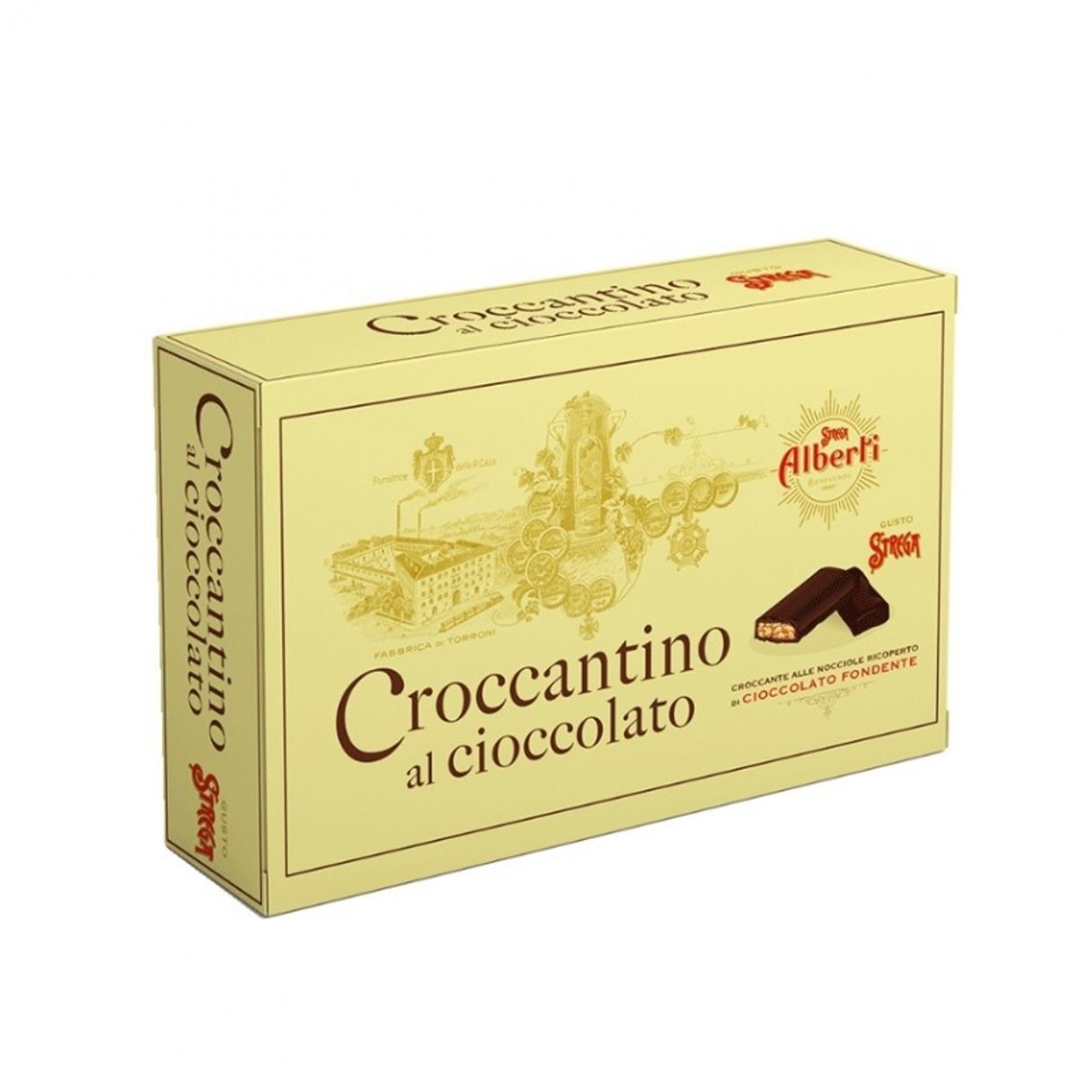 Strega Alberti Croccantino al cioccolato strega 300 gr