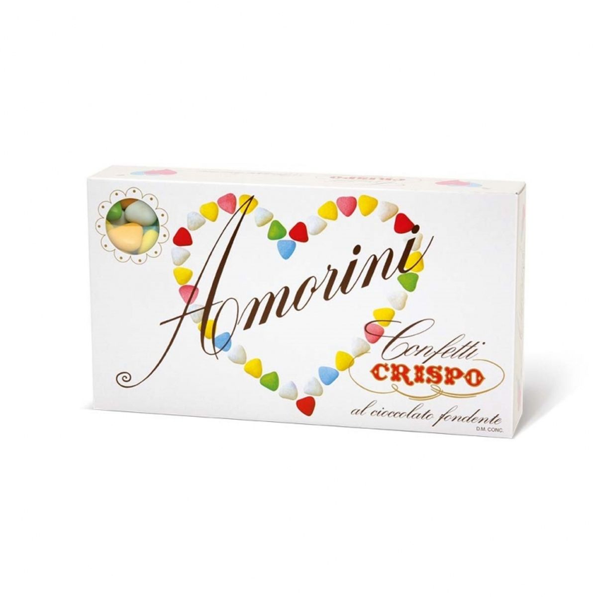 Crispo Confetti Cupids assorted colors 1 Kg.