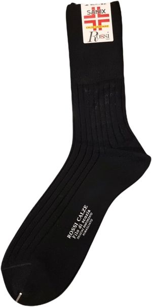 Calza Rossi Lunga Uomo Sanitaria Igienica Filo di scozia con elastico art.200_desktop_2