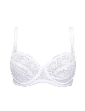 Reggiseno SIèLEI foderato in cotone in pizzo con ferretto art.942_0