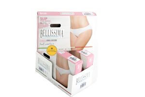 Bellissima tris slip vita bassa microfibra 015