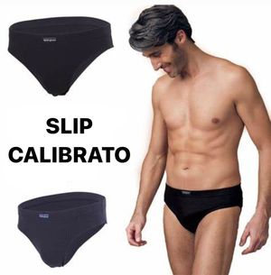 Nottingham due slip da uomo calibrati in cotone con elastico interno art.8000 BLU/NERO