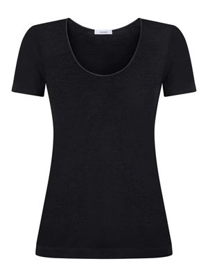 Maglia Ragno donna mezza manica in lana e seta art.4027