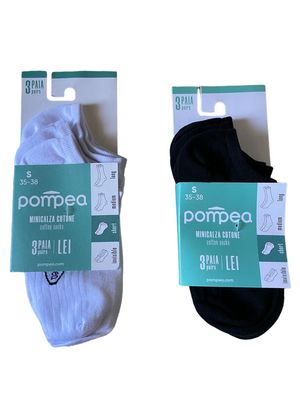 Set da 3 paia di fantasmini minicalza POMPEA cotone elasticizzato_desktop_2