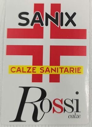 Calza Rossi Corta Uomo Sanitaria Igienica Lana con elastico art.2060_1