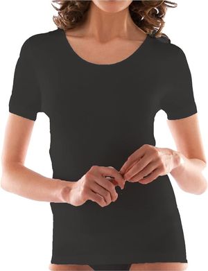 Maglia donna manica corta in caldo cotone Liabel art.2828/26_0