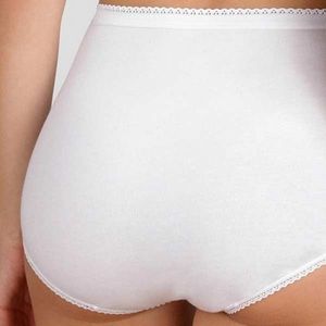 Playtex Confezione da 3 Slip Donna Super Maxi Cotone elasticizzato art. P00BR_0