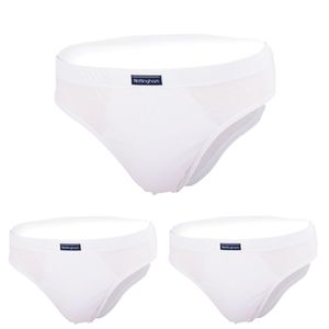 Nottingham tris slip da uomo bianchi elastico interno art.7000 _0