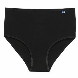 Slip  Donna Snelly a vita alta in cotone elasticizzato taglie forti art. E396_1